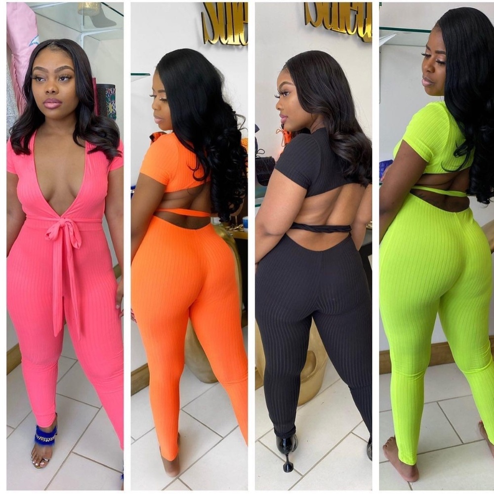 Sheena One Piece Pink Jumpsuit